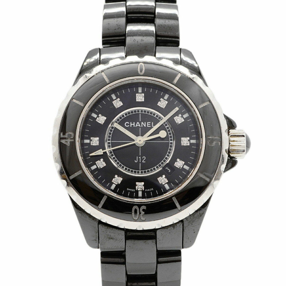 Chanel J12 H1625 Black Dial Women's Watch